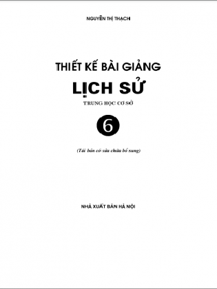 Thiết kế bài giảng lịch sử 6